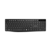 Teclado Sem Fio Wireless Multi C/ Teclas Multimídia 2.4 GHz Preto - TC611