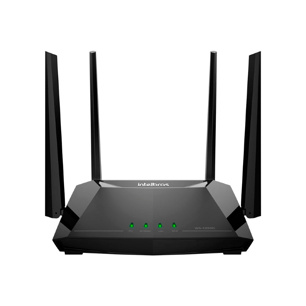 Roteador Wireless Intelbras WiFi5 Dual Band W5-1200G 1200mbps 4 Ant - 4750095