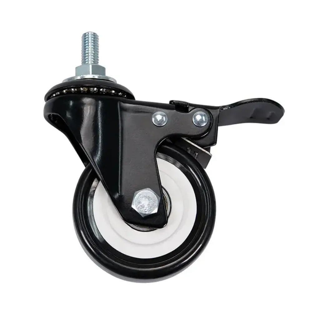 Conjunto Rodizio Metálico Intelbras para Rack 4 Unds KRR 30mm - 4770011