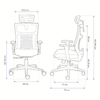 Cadeira Ergonômica Elements Vertta – Preta