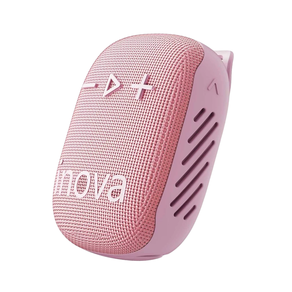 Caixa de Som Portátil Bluetooth Inova Go 3 Bluetoth, USB, Cartão de Memória, Rosa - RAD12417