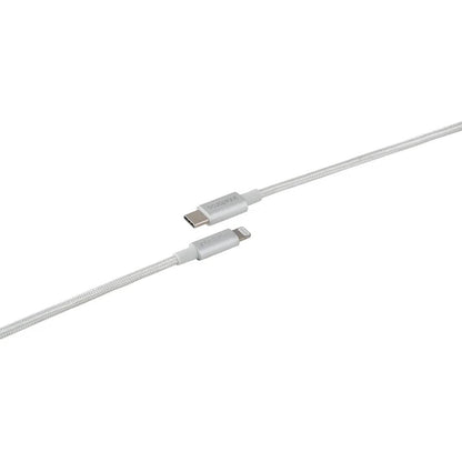 Cabo Usb Tipo C Macho P/ Lightning Macho 1,5mt Intelbras em Nylon Branco 15NB - 4830070