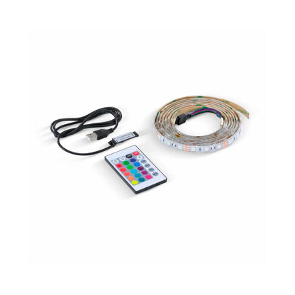 Fita Led RGB Para Gabinete VX Gaming Com Controlador 2mt - LRU2