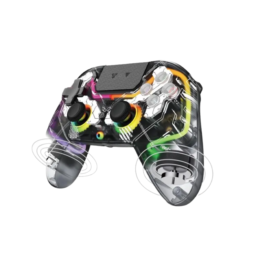 Controle Sem Fio Fantech P/ PC/PS3/PS4 BT Nova Pro Preto - WGP14V2