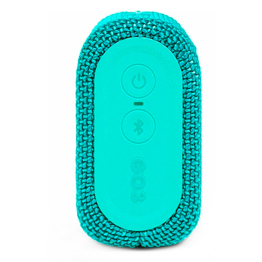 Caixa de Som Portátil Bluetooth JBL GO3 4.2W Verde Azulado
