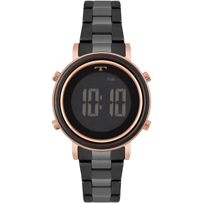 Relógio de Pulso Digital Technos Trend Bicolor em Aço Preto - BJ3059AA/5P