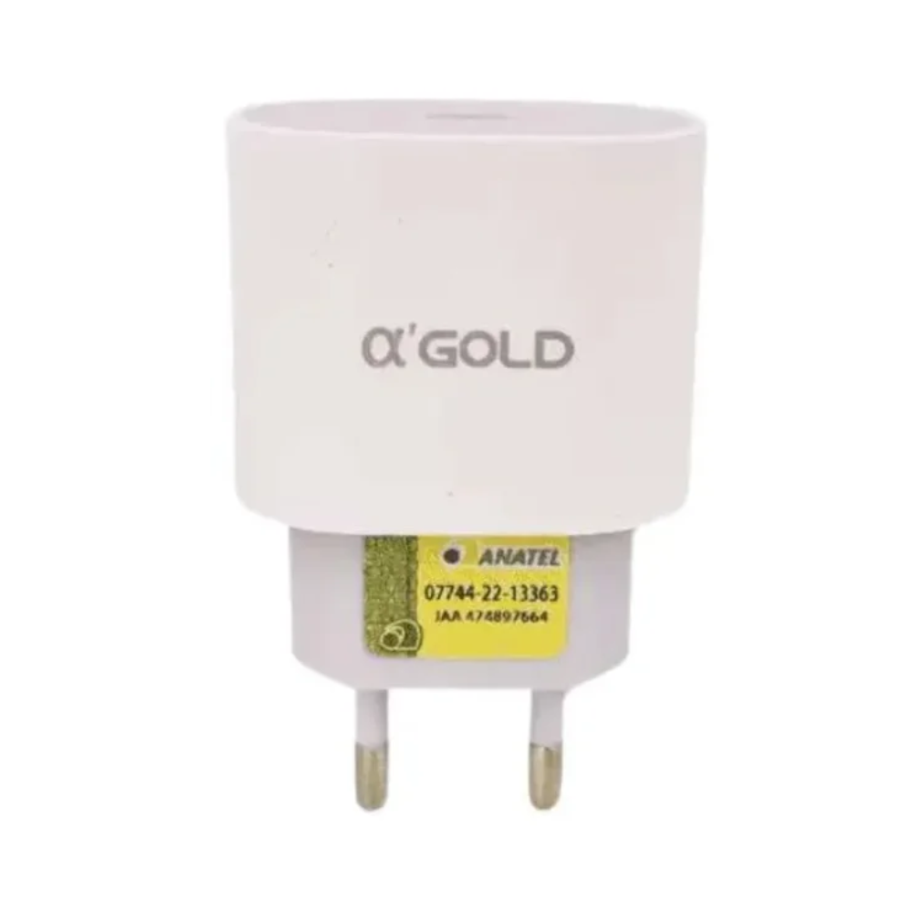 Carregador De Parede aGold Pro Saída Usb-C 6.1A Turbo - CA37-4