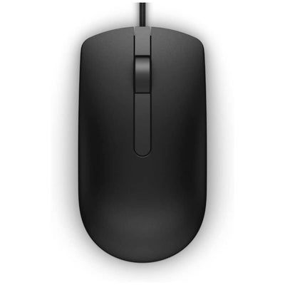 Mouse Usb Com Fio Preto Dell 1000 Dpi - MS116