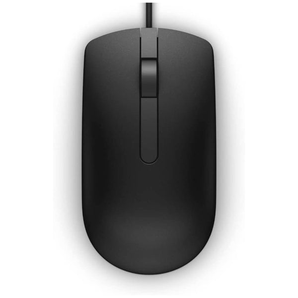 Mouse Usb Com Fio Preto Dell 1000 Dpi - MS116