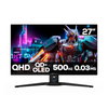 Monitor Gamer Gigabyte Aorus 27" Pols Led IPS QD-OLed 500Hz QHD Preto - FO27Q5P