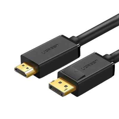 Cabo Displayport Macho P/ Hdmi Macho Ugreen 1mt Preto - DP101