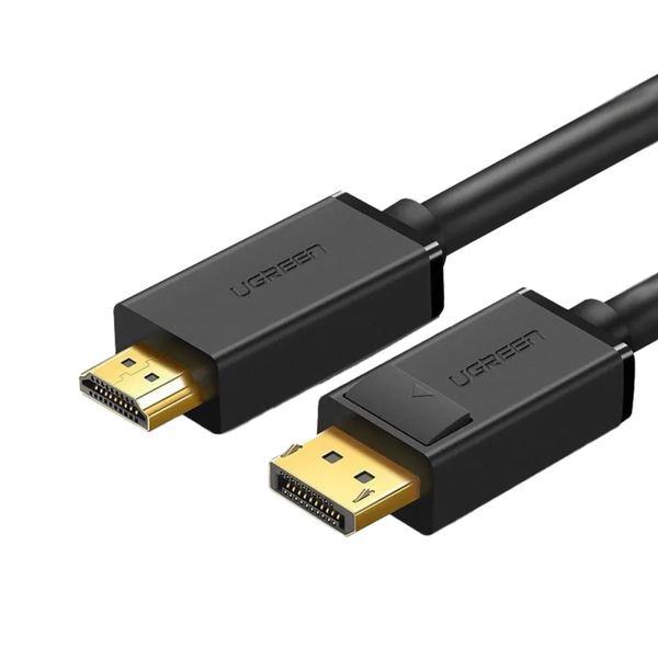 Cabo Displayport Macho P/ Hdmi Macho Ugreen 1mt Preto - DP101