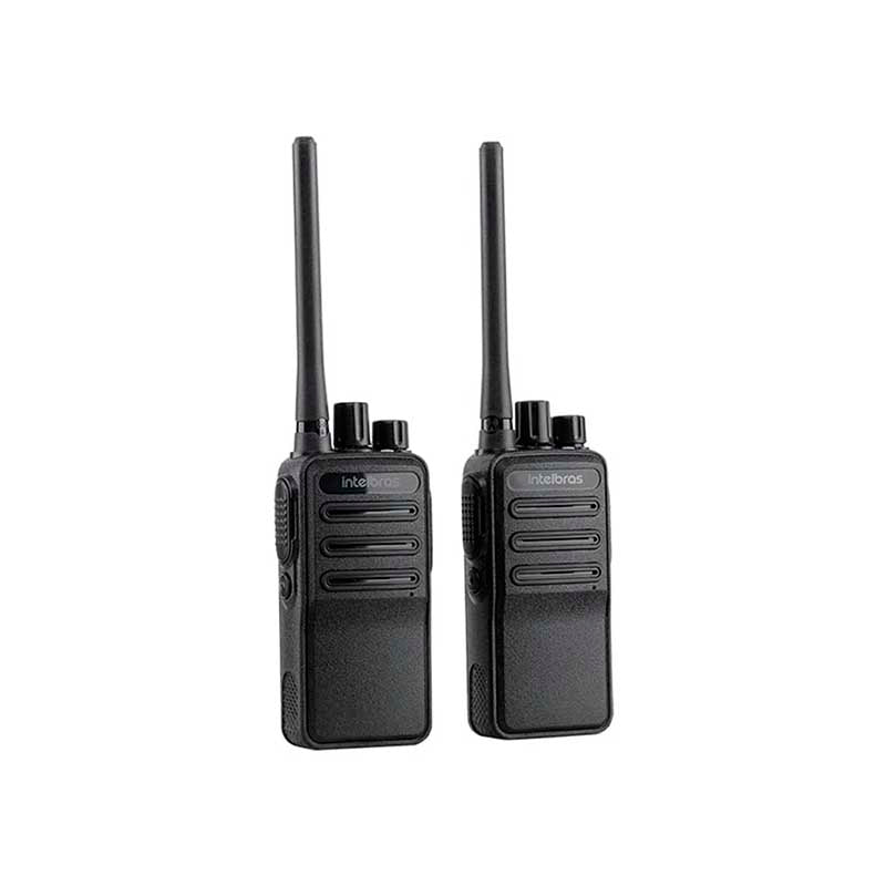 Radio de Comunicação Walkie Talkie Intelbras Rc3002 G2 20 Km Preto - 4163002 Truedata