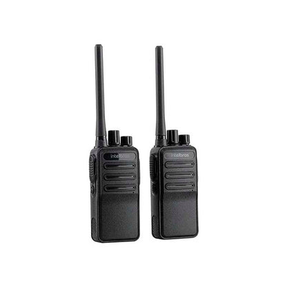 Radio de Comunicação Walkie Talkie Intelbras Rc3002 G2 20 Km Preto - 4163002 Truedata