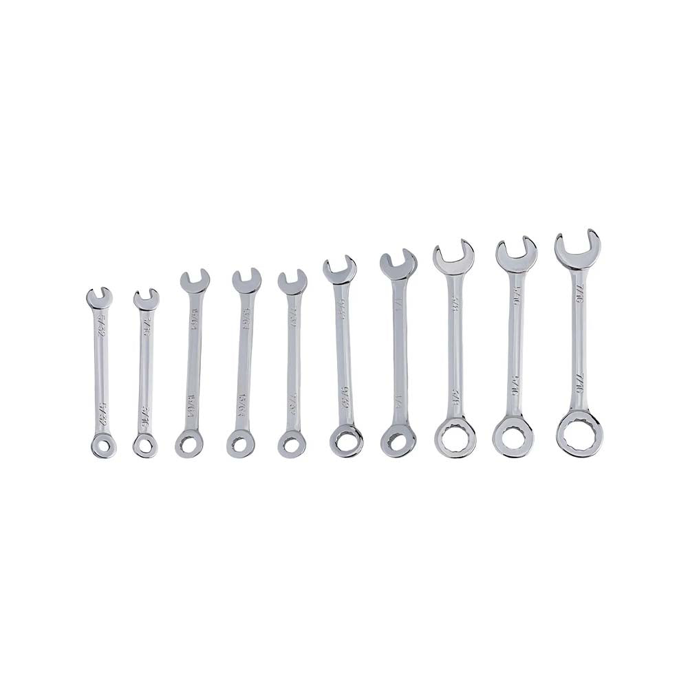 Kit de Chaves de Boca Cruzada 10 Peças MIK - BS-10PC