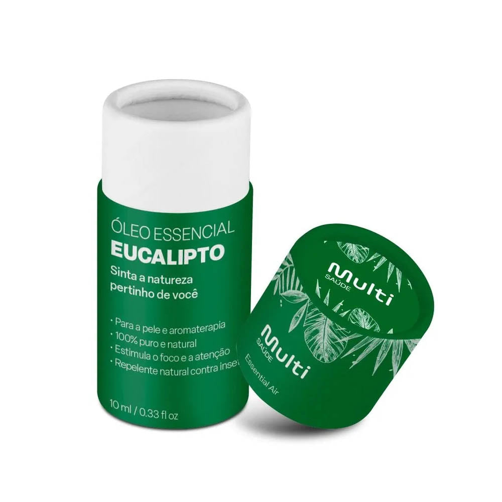 Óleo Essencial de Eucalipto 10ml Multi P/ Aromatizador - HC128