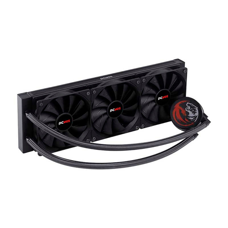 Water Cooler PCYes Sangue Frio 2 3 Fans 360mm (Intel/AMD) - PSF2360H60PTSL Truedata