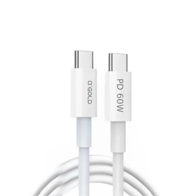 Cabo de Dados aGold Usb Tipo C Macho 60W 2 Metros 15 Pro Max - CB-105
