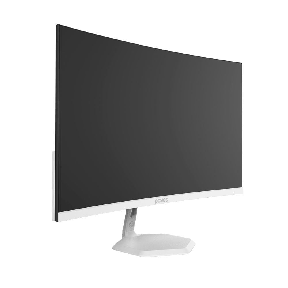 Monitor Gamer Curvo Led 23.8" Pols PCYes Quartzo Q23C Full HD VA 100Hz 5Ms Hdmi Vga Branco - PMGQ23C100WG