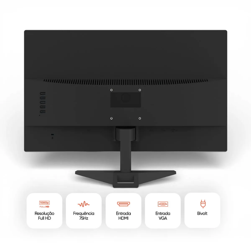 Monitor Led 23 Pols TCN HDMI Vga 1920x1080 1000:1 5ms 75Hz - 73002