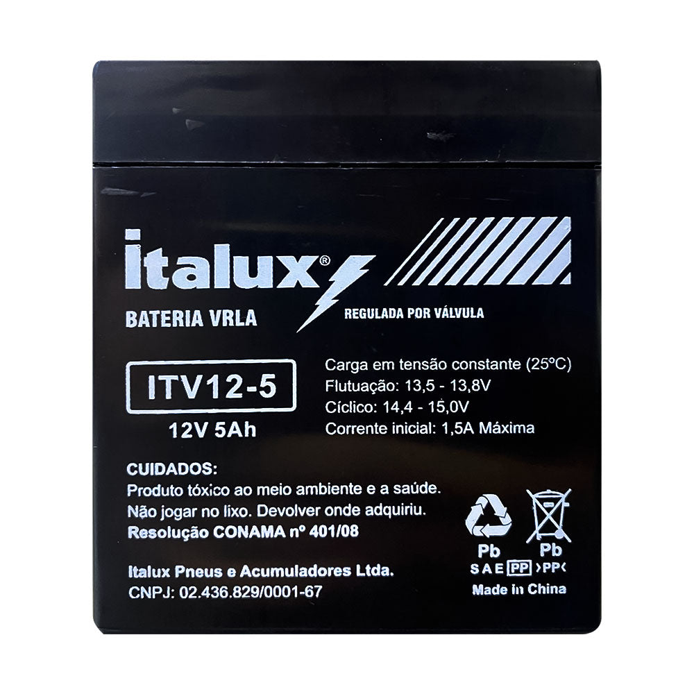Bateria Para Nobreak 12v 5ah (Vrla Itv12-5ah)