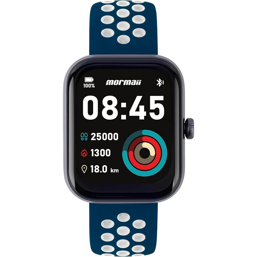 Relógio de Pulso SmartWatch Mormaii Life Azul - MOLIFEUAN/8A Truedata