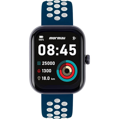 Relógio de Pulso SmartWatch Mormaii Life Azul - MOLIFEUAN/8A Truedata