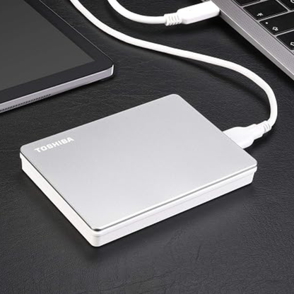 Hd Externo 1tb Toshiba Canvio Flex Usb 3.2 Prata - HDTX110XSCAA