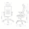 Cadeira Ergonômica Elements Vertta Pro – Preta