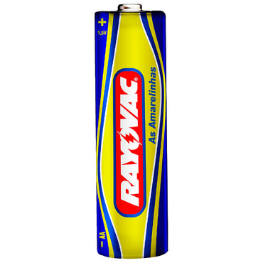 Pilha Comum AA Pequena Rayovac (Blister C/4 Pilhas) - 10862