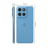 Smartphone Motorola Moto G17 4G 128Gb Octa-Core 4gb Ram Android 15 Azul Claro -  XT2623-1