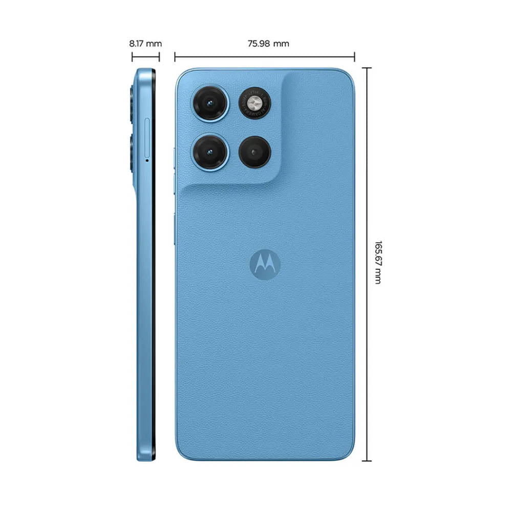 Smartphone Motorola Moto G17 4G 128Gb Octa-Core 4gb Ram Android 15 Azul Claro -  XT2623-1