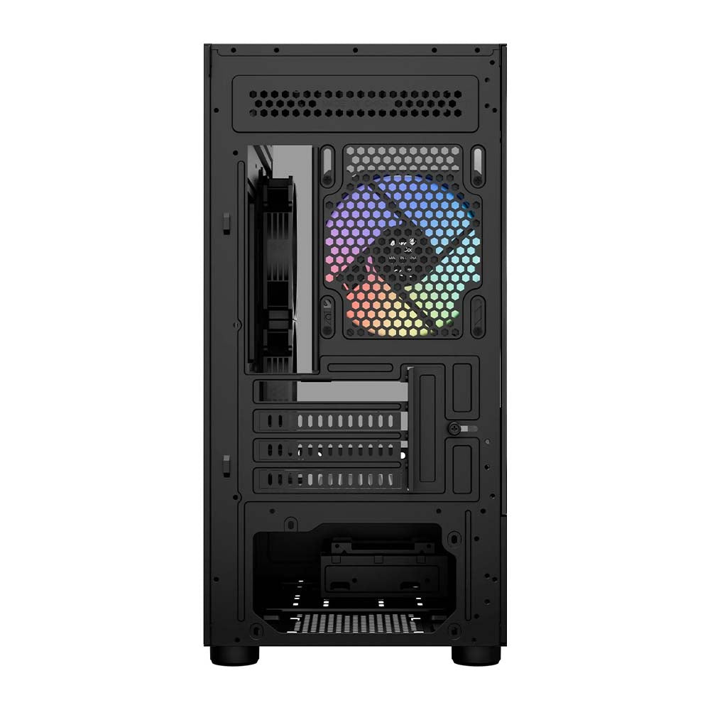 Gabinete Gamer Aerocool Mini Tower Viewport Com lateral e Frente em Vidro Temperado - 84920