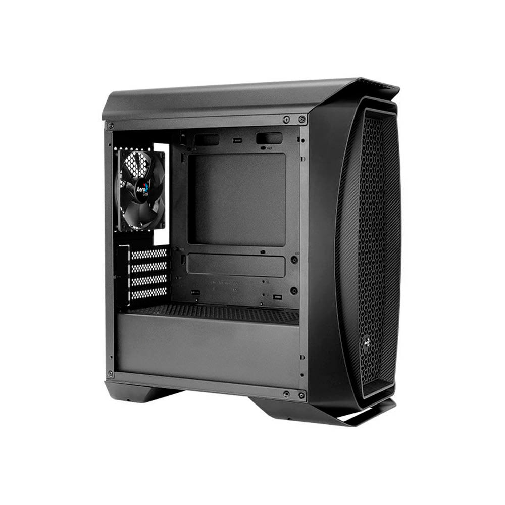 Gabinete Gamer Aerocool Mini Tower Aero One Mini Preto Com Painel Vidro Temperado - 70161