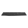Teclado Sem Fio Wireless Multi C/ Teclas Multimídia 2.4 GHz Preto - TC611