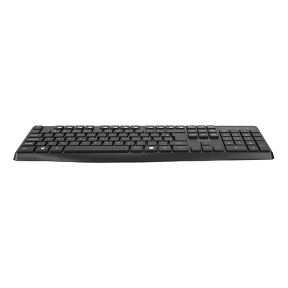 Teclado Sem Fio Wireless Multi C/ Teclas Multimídia 2.4 GHz Preto - TC611