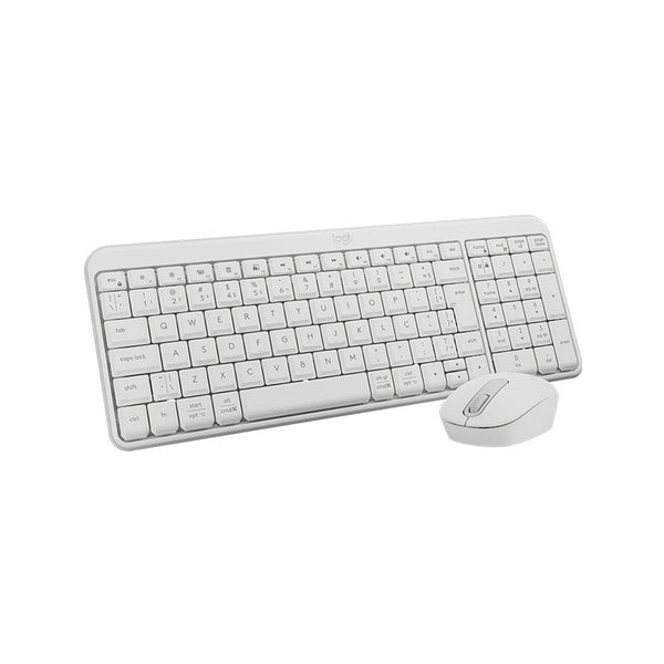 Kit Teclado E Mouse Sem Fio Bluetooth Compacto Logitech Mk250 Branco - 920-013517