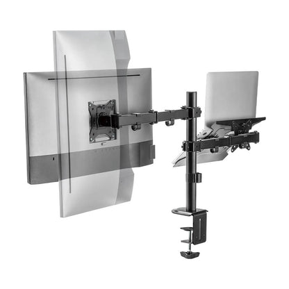 Suporte de Mesa Articulado para Monitor 17" a 32" e Notebook de 10" a 15,6" Fortrek Fk485s  - 81036