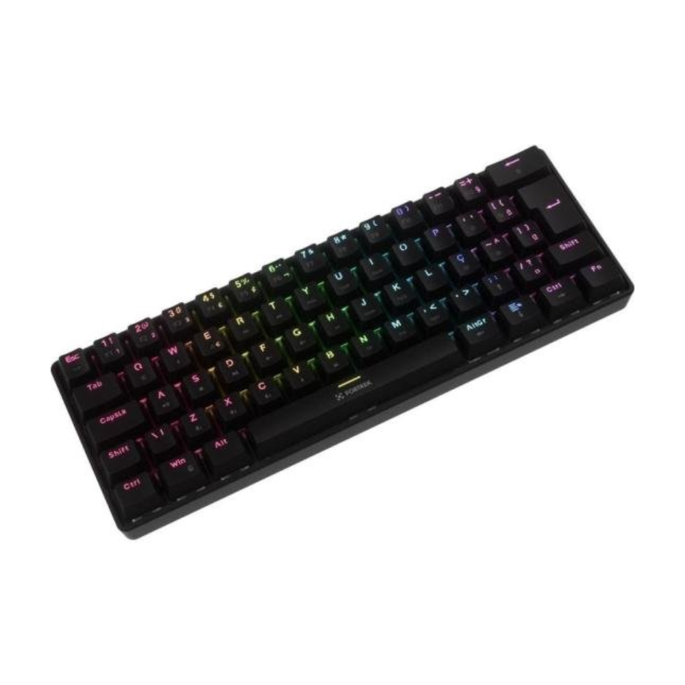 Teclado Mecanico Gamer  Fortrek Gravity Sem Fio Preto - 84977