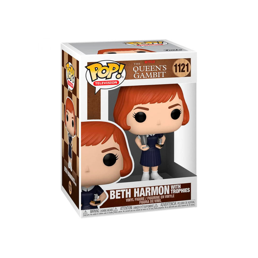Funko Pop O Gambito da Rainha - Beth Harmon - Com Troféus - 112048 Truedata