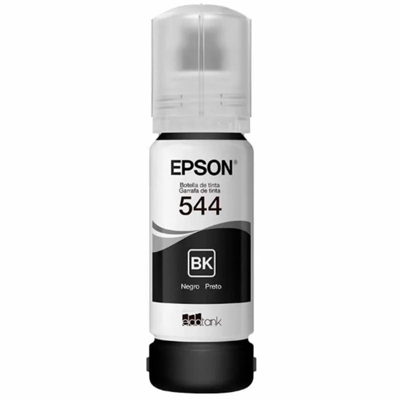 Refil De Tinta Epson T544120 65ml - Preto - P/ L3150 L3250 L3110 L5190