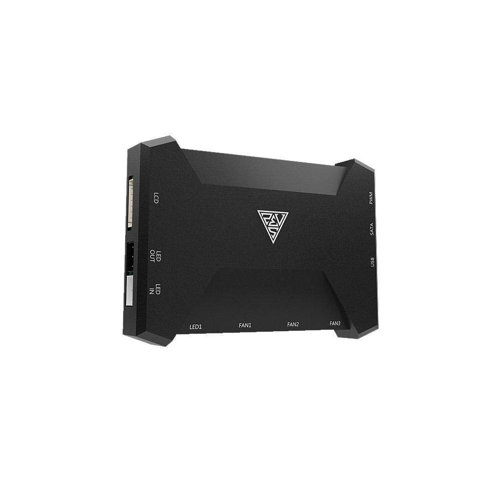 Water Cooler Triple Fan Gamdias Chione ARGB 360mm C/ Display LCD (Intel/AMD) - CHIONE P3-360U