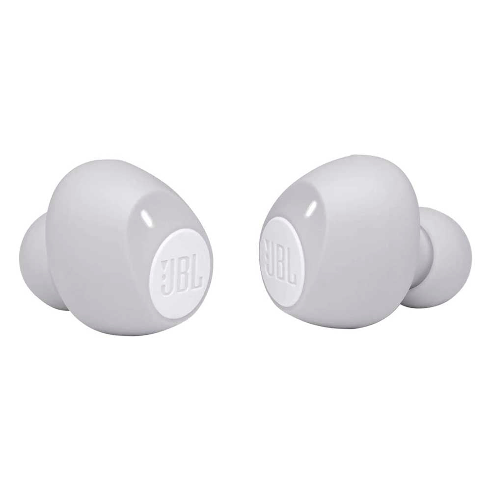 Fone De Ouvido Bluetooth JBL Dots Tune 115 TWS Branco C/ Estojo Carregador