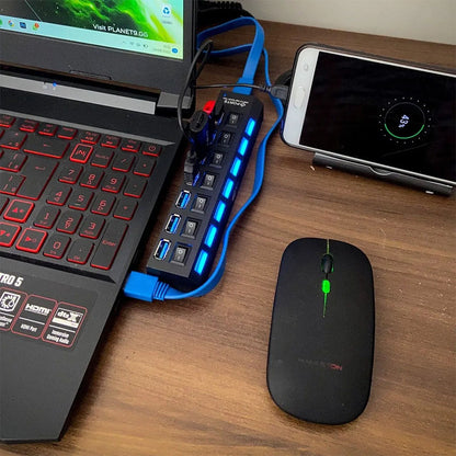 Hub Usb 7 Portas 3.0 Hi-Speed