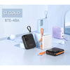 Carregador Portátil Power Bank AGold 10000Mah Turbo e PD Usb Tipo C e Lighting Preto - BTE-48A