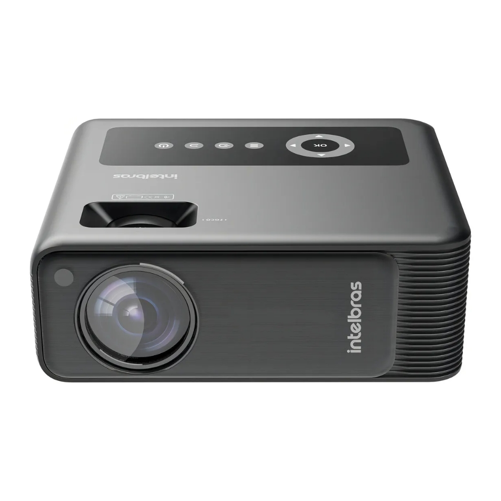 Projetor Intelbras PFL 6520 Full HD 7400 Lumens LED HDMI Usb Wi-fi 200 Pols - 4290058
