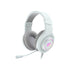 Headset Gamer Redragon Hylas USB / P2 7.1 Virtual Branco RGB - H371W-RGB