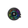 Water Cooler Triple Fan Gamdias Chione ARGB 360mm C/ Display LCD (Intel/AMD) - CHIONE P3-360U