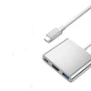 Adaptador Conversor Usb Tipo C Para Usb 3.0 + Hdmi + Usb Tipo C