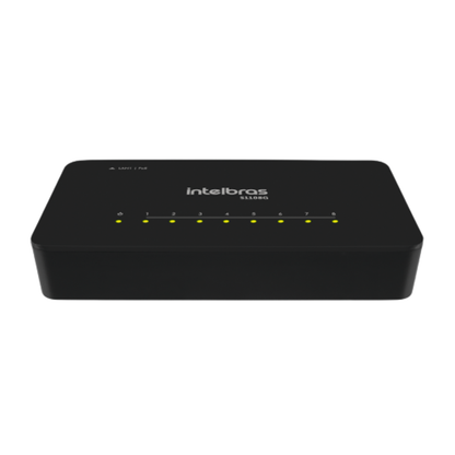 Switch 08 Portas Gigabit 10/100/1000 Mbps Intelbras S1108G - 4760126